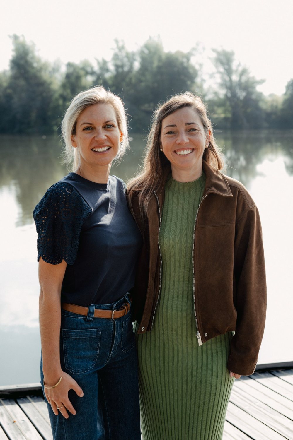 Jill De Smet en Liselot Neirynck, coördinatoren van Logopraxis